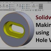 Solidworks Tips 57 Making Slot Using Solidworks Hole Wizard