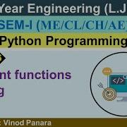 Lec 26 Important Functions Of String Python Programming First Year Engineering