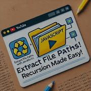JavaScript Recursion Extract File Paths From Nested Objects