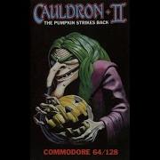 Commodore 64 Disk Loader Palace Software Cauldron II The Pumpkin Strikes Back 1986