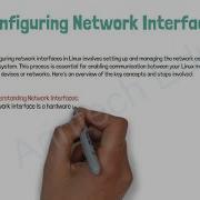 Configure Network Interface In Linux