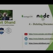 Nodejs MongoDB 4 Deleting Documents