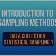 A Level Mathematics Statistics Statistical Sampling SS1 1 Intro To Sampling Methods