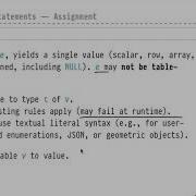 Advanced SQL Chapter 07 Video 54 PL SQL Embedded SQL Expressions Assignment SELECT INTO