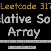 Leetcode 1122 Relative Sort Array