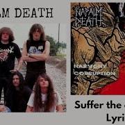 Napalm Death Suffer The Children Lyrics