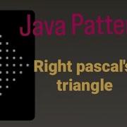 Print Right Pascal S Triangle Star Pattern Program In Java L Starpattern CoderSandy0