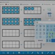 Blueberries For Sal Math Teen Number Addition Using The Math Learning Center Number Rack App