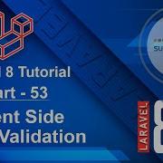 Laravel 8 Tutorial Client Side Form Validation