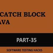 Handle Exception With Try Catch Block In Java Part 35 Java Tutorials