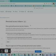 Using GitHub Fine Grained Personal Access Token In An Organization