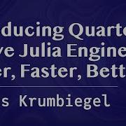 Introducing Quarto S Native Julia Engine Easier Faster Better Krumbiegel