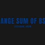 Range Sum Of BST Leetcode 938 Easy