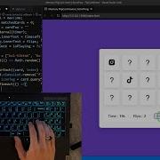 ASMR Programming Memory Game Coding No Talking