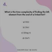 Test Your Knowledge Linked List Quiz PART 1 In 60 Seconds Shorts