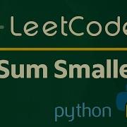 Leetcode 259 3Sum Smaller Python Solution Leetcode Dataengineering Python