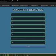Diabetes Prediction Using Machine Learning Project Code Web App Flask Python