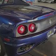 Ferrari 360 Spider Cold Start