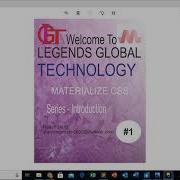1 Materialize CSS Introduction