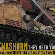 Nashorn Restoration Destroyed WW2 Vehicles Lost In The Fire