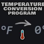 Python Temperature Conversion Program