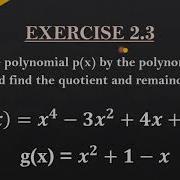 Division Algorithm For Polynomials Class 10 Maths TheToonCinema