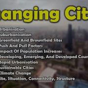 Changing Cities GCSE