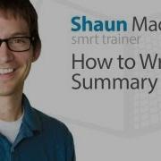 How To Write A Summary