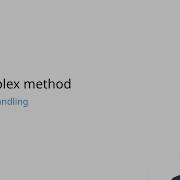 Simplex Algorithm Part 2 Exceptions