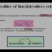 Composition Of Transformations Lesson 2025