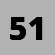 51 Second Countdown Timer White Screen With Sound Effect
