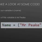 KS3 Computing Python Variables Part 1