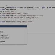 VB NET Tutorial 24 Sending An Email Visual Basic 2008 2010