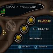 Missile Command Sony PlayStation Intro Title Screen