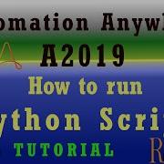 Run Execute Python Script Function In A2019 Automation Anywhere Pass Arguments RPA Tutorial