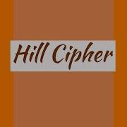 Hill Cipher Encryption And Decryption With Example