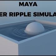 Master Maya S Water Ripple Simulation Technique