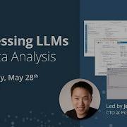 Harnessing LLMs For Data Analysis Led By Joe Cheng CTO At Posit