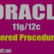 Oracle Stored Procedures