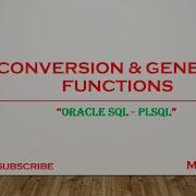 Oracle SQL Conversion General Functions