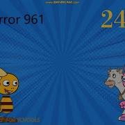 Cow Error 961 39 Untill 1 000