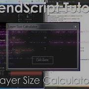 After Effects Scripting Tutorial Layer Size Calculator