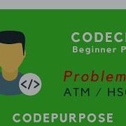 Problem 1 ATM HS08TEST CodeChef Beginner C