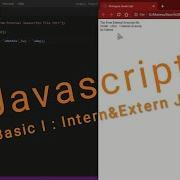 JS Basic I Prologue Javascript Internal External Javascript With Visual Studio Code