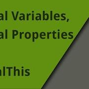 JS Global Variables Global Properties And GlobalThis