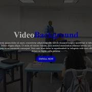 How To Create Fullscreen Video Background Using HTML CSS Background Video With Overlay
