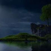 Moon Light Rain Storm Animation Free Stock Footage