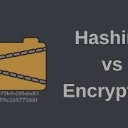 Hashing Vs Encryption
