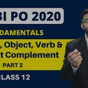 Subject Object Verb Subject Complement Fundamentals SBI PO 2020 Class 12 Tarun Grover