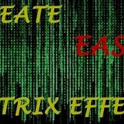 How To Make The Matrix Effect Using Notepad